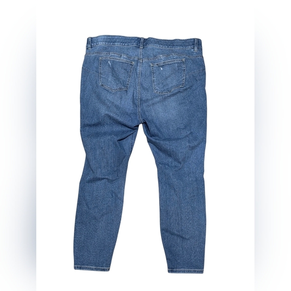 Torrid Distressed Bombshell Skinny Jeans Size 22S - Picture 4 of 6